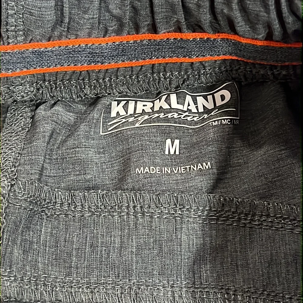 Kirkland by Costco Pace Breaker Short Linerless in Grey Crosshatch